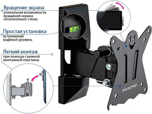 Кронштейн Kromax CASPER-102