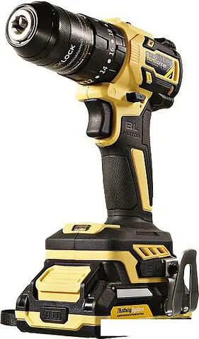 Ударная дрель-шуруповерт Hanskonner HCD2065BLIC (с 2-мя АКБ, кейс)