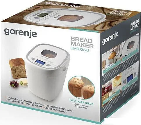Хлебопечка Gorenje BM900WS