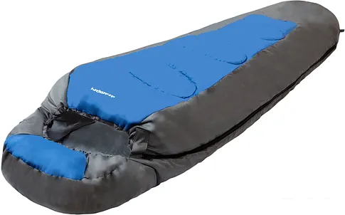 Спальный мешок Acamper Bergen 300г/м2 (синий/серый)