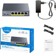 Неуправляемый коммутатор Cudy GS105P 1.0