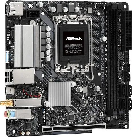 Материнская плата ASRock B760M-ITX/D4 WiFi