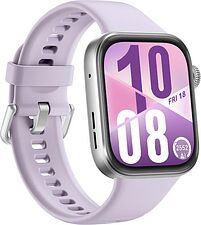 Умные часы Huawei Watch FIT 4 (серебристый, с сиреневым силиконовым ремешком, международная версия) Умные часы Huawei Watch FIT 4 (серебристый, с сиреневым силиконовым ремешком, международная версия)
