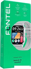 Фитнес-браслет Fontel iWatch 10 Amoled (серебристый)
