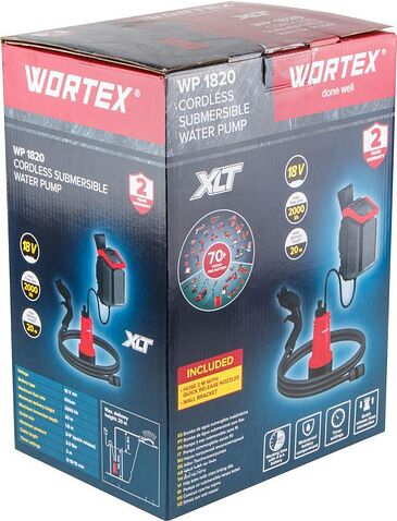 Дренажный насос Wortex WP 1820 ALL1 XLT Solo 1334869 (без АКБ)
