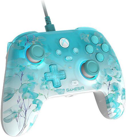 Геймпад GameSir T7 Pro Floral (бирюзовый)