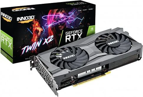 Видеокарта Inno3D GeForce RTX 3060 Twin X2 12GB GDDR6 N30602-12D6-119032AH