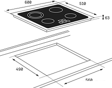 Варочная панель TEKA TZ 6415