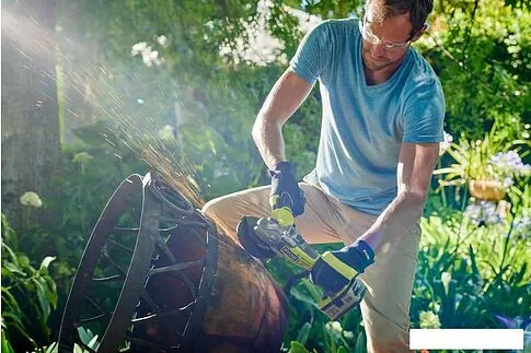 Угловая шлифмашина Ryobi R18AG7-0