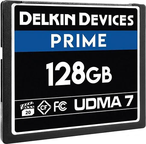Карта памяти Delkin Devices Prime CF UDMA 7 128GB
