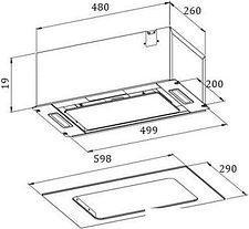 Кухонная вытяжка ZorG Asta 850 60 M (белый)