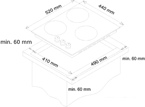 Варочная панель Simfer H45L35B516