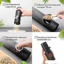 Электроперечница Makkua Spices series RG-01 Электроперечница Makkua Spices series RG-01