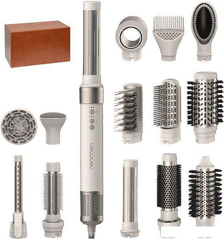 Мультистайлер Cecotec CeramicCare 14 в 1 AirGlam Champagne 252