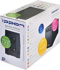Источник бесперебойного питания IPPON Basic 650 Euro