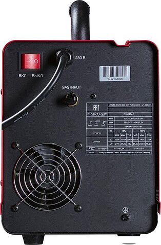 Сварочный инвертор Fubag IRMIG 200 Syn Pulse LED 646405