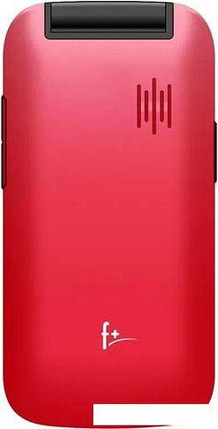 Кнопочный телефон F+ Flip 240 (черный/красный)