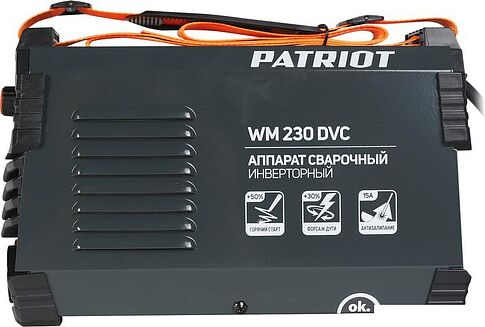 Сварочный инвертор Patriot WM 230DVС