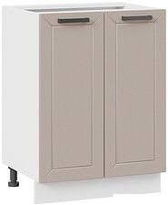 Шкаф напольный Трия Лорас 1Н6 (белый/холст латте) Шкаф напольный Трия Лорас 1Н6 (белый/холст латте)