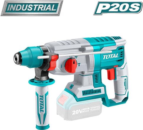 Total TCKLI2058 (шуруповерт, гайковерт, перформатор, болгарка, фонарь, 2 АКБ, сумка)