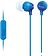 Наушники с микрофоном Sony MDR-EX15AP (голубой)