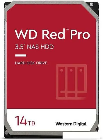 Жесткий диск WD Red Pro 14TB WD142KFGX
