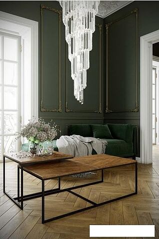 Журнальный столик Калифорния мебель Эклектик (дуб американский)