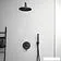 Держатель душевой лейки с подключением Ideal Standard IdealRain Black BC807XG