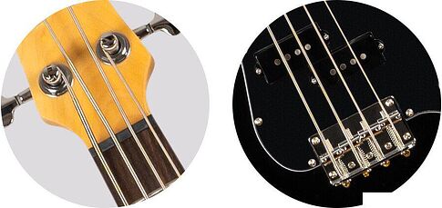 Бас-гитара Flight Mini Bass Lite BK