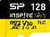 Карта памяти Silicon-Power Inspire microSDXC SP128GBSTXLA2V1NSP 128GB (с адаптером)