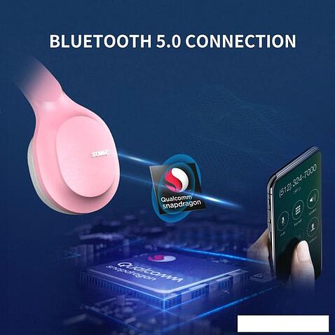 Наушники Somic MS300 (розовый)