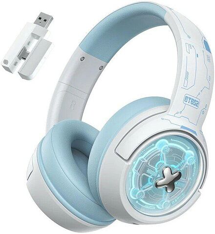 Наушники Onikuma GT802 (белый/голубой)