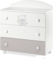 Комод Italbaby Jolie 070.8055-0530 (белый/серый)