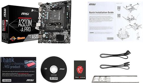 Материнская плата MSI A320M-A PRO