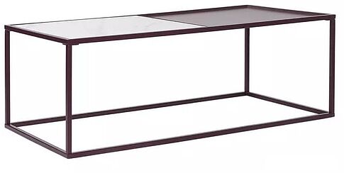 Журнальный столик Bergenson Bjorn Mayen BB0000484 (белый/сливовый)