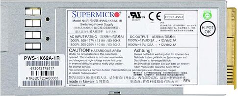 Блок питания Supermicro PWS-1K62A-1R