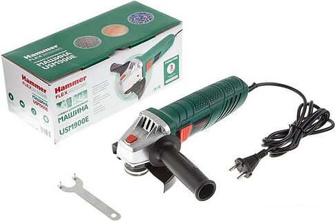 Угловая шлифмашина Hammer USM900E