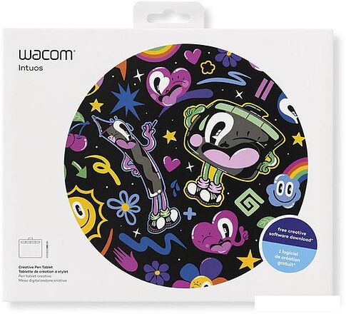 Графический планшет Wacom Intuos CTL-4100 (черный, маленький размер)