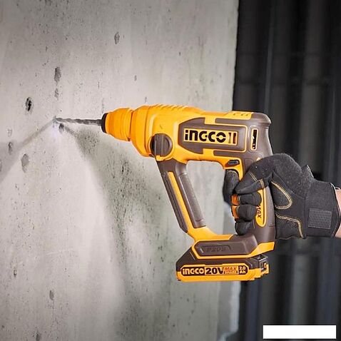 Перфоратор Ingco CRHLI201681 (с 1-им АКБ, кейс)