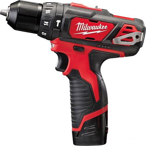 Ударная дрель-шуруповерт Milwaukee M12 BPD-202C 4933441940 (с 2-мя АКБ, кейс)
