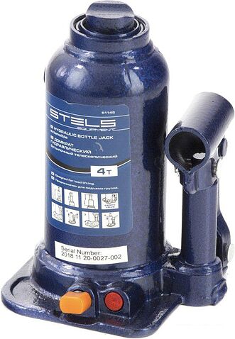 Бутылочный домкрат Stels 51145 4т