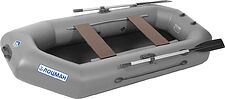 Моторно-гребная лодка Лоцман Гребная под мотор стандарт ЛС-280 (серый)