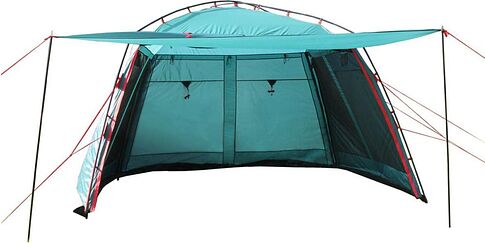 Тент-шатер BTrace Camp (песочный/зеленый)