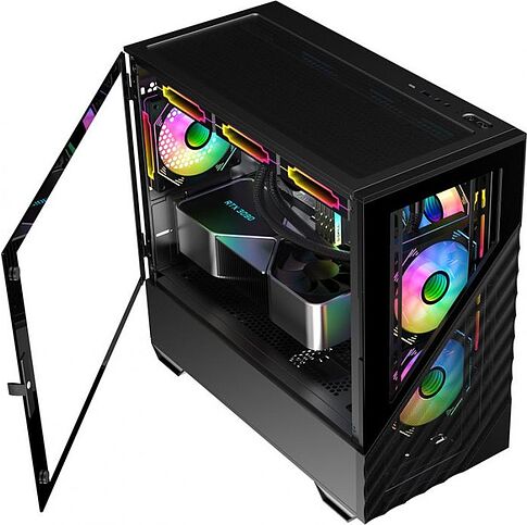 Корпус 1stPlayer DK D7 D7-BK-3F1