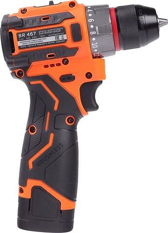 Дрель-шуруповерт Patriot BR 467 180201467 (с 2-мя АКБ, кейс)