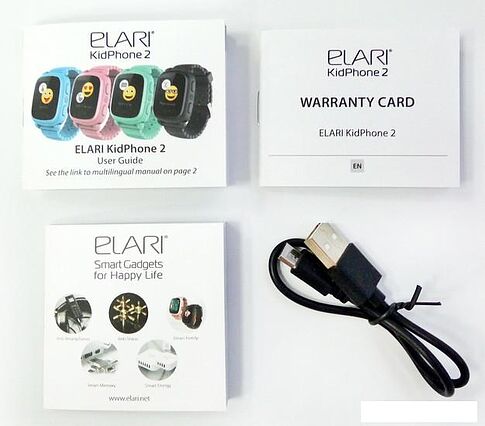 Умные часы Elari KidPhone 2 (синий)