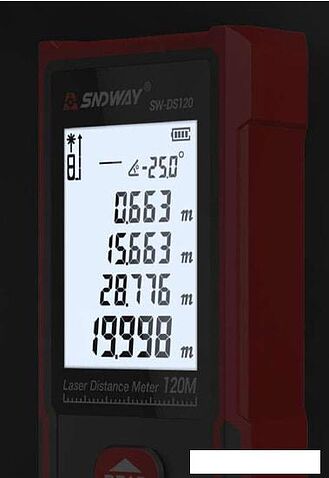 Лазерный дальномер Sndway SW-DS120