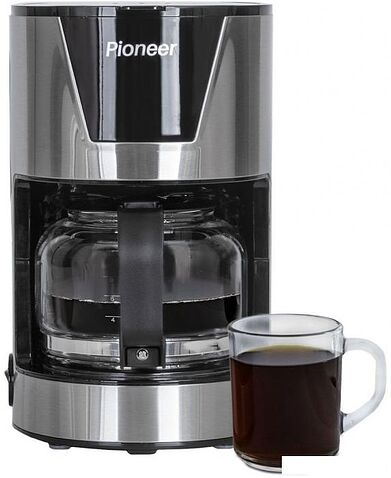 Капельная кофеварка Pioneer CM051D (серебристый)
