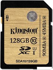 Карта памяти Kingston SDHC Ultimate UHS-I U1 (Class 10) 128GB (SDA10/128GB) Карта памяти Kingston SDHC Ultimate UHS-I U1 (Class 10) 128GB (SDA10/128GB)