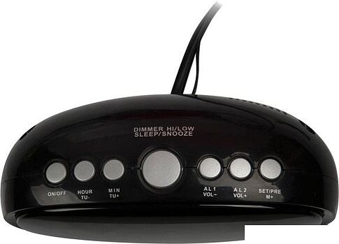 Радиочасы Ritmix RRC-616 (черный)